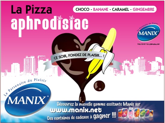 Pizza aphrodisiaque