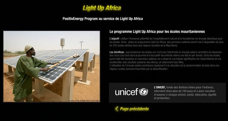 Light up for Africa