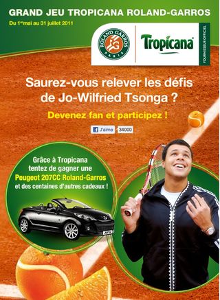 Jeu FB Tropicana Tsonga