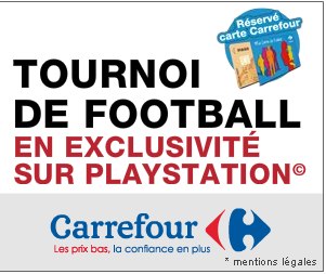 Tournoi foot PsP Carrefour