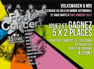 VW et le foot concert