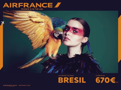 Airfrance-brésil affiche