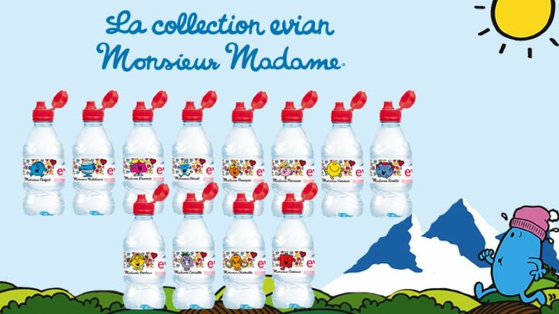 La collection evian monsieurmadame