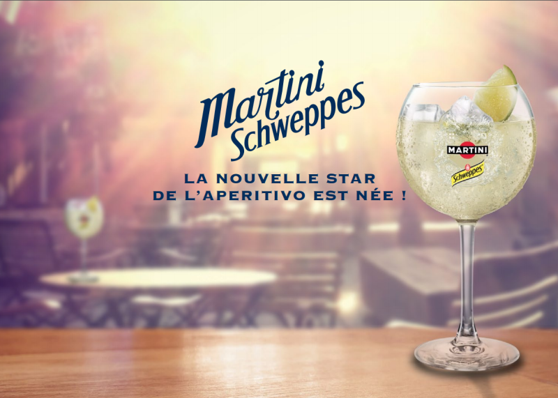 Martini X Schweppes partenariat