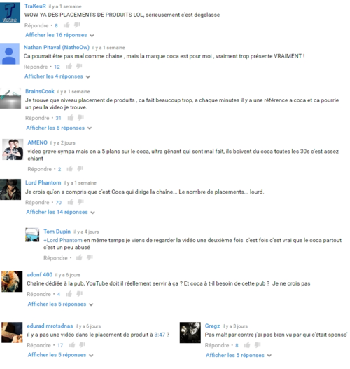 Commentaire Coke TV